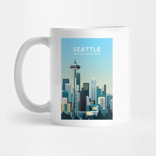 Seattle, Washington USA Mug